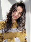 【Neelu_atsunori】センターパートとカジュアルしっかりウェーブ