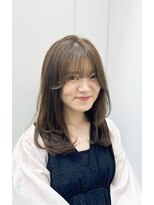 ガリカ 大名(Gallica)&nbsp;<オバマ>オリーブベージュ×ワンカールレイヤースタイル