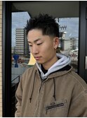MEN'SHAIRウルフカルマパーマメンズショートイージーパーマ