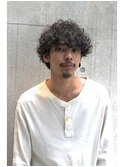 ワイルドくるくるパーマ　ソフトアアフロ　プードルパーマ