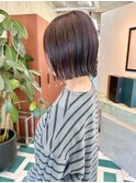 イメチェン/ホワイトブロンド/外ハネボブ/美髪/栄/矢場町c72