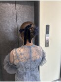 人気カチモリアレンジ＊結婚式.お呼ばれ/リボンアレンジ