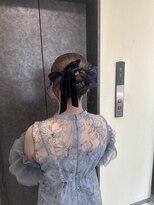 ミラ(Mila)&nbsp;人気カチモリアレンジ＊結婚式.お呼ばれ/リボンアレンジ