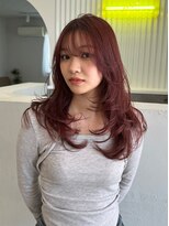 デビュー ヘアーメイク&nbsp;ホワイトグレージュ/デジタルパーマ/チェリーブラウン/宜野湾