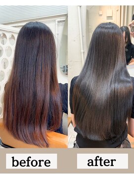 ツム(tumu) 【髪質改善】美髪ストレート