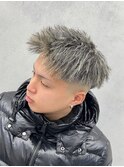 パイルツイスト×ホワイトハイライト