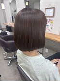 梅雨でもストレート♪肩上ボブ