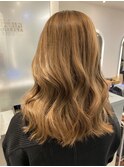髪質改善＊ロングレイヤーグレーベージュ＊美髪【Zina船橋】