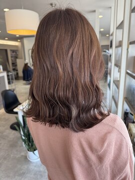 フォルムヘアデザイン 足利店(FORME hair design) ◯ウォームブラウン×ミディ◯：stylist 白石