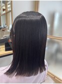 縮毛矯正/ミディアムスタイル