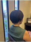 くびれヘア/丸みショート/ハイライトカラー/辻堂