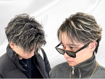 クローマン バイ ビカム(CHROMAN by become)の写真/メンズメッシュ×トレンドパーマならお任せ！メンズのスペシャリスト達があなたの理想を叶えます！