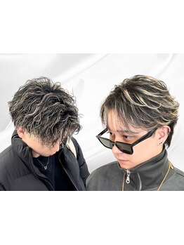 メンズメッシュ×トレンドパーマならお任せ！メンズのスペシャリスト達があなたの理想を叶えます！