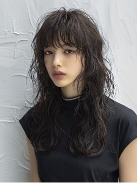 ゼスト 三鷹店(ZEST) ウェーブミディアムワイドバング韓国レイヤーカット/三鷹