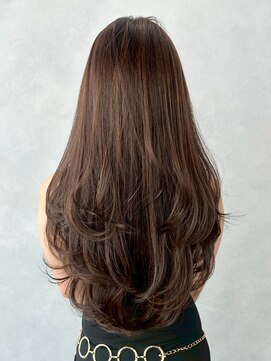 アイティー バイ アルバム 中野店(IT by ALBUM) ロング似合わせカット韓国ヘア顔周りレイヤー_ba564061