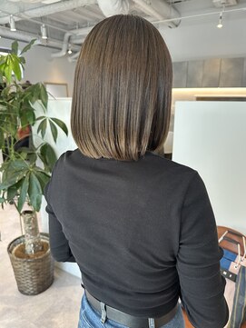 マルフェ 天王寺(marfe) 【marfe】髪質改善カラー＿オリーブベージュ＿メテオカラー