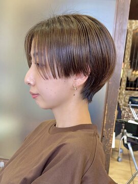 ハピネス クローバー 学園前店(Happiness CLOVER) ☆イメチェン大人かわいい★ショートボブ/白髪ぼかし/ハイライト