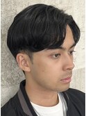 センターパート/メンズ