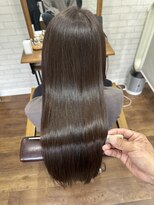 ライフ 星田店(Lyfe) 髪質改善ストレートロング艶感ブラウン美髪仕上げ_419