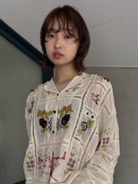 マイル 渋谷(mile)&nbsp;レッドブラウン×ニュアンスレイヤー