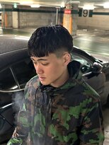 スウェル 稲毛店(Swell)&nbsp;MEN’S HAIR/サーフカール/刈り上げセンターパート/クロップ