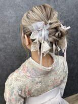 ラパニエ 博多(La panier)&nbsp;ボブさんでも高めのアップスタイル