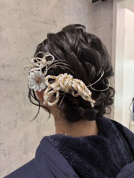 アトリエ木下 日吉店 和装シニヨン/アップスタイル