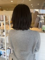 アオ(ao)&nbsp;ボブのパーマスタイル