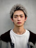 ネハス ナガオカ(nehus.nagaoka)&nbsp;xスパイキーショート/ブルーブラック/韓国マッシュ
