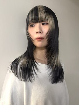 イェン(Yen.) レイヤーカットデザインカラーミックスカラーデザインカラー