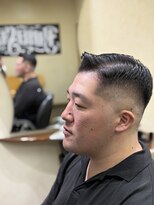 バーバーサトウ(BARBER SATO) 緩パン サイドパート