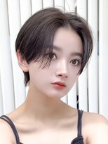 アマトウキョウスマートサロン(AMA TOKYO×Smart Salon) 前髪なしショート ハンサムショート マッシュショート