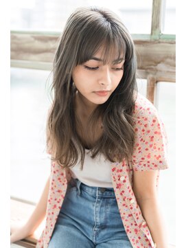 エスドットブルーム 梅田店(S.BROOM) グレージュカラー/セミロング