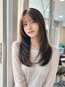 似合わせカット+透明感カラー￥13500→￥9800［カラー/西中島/淀川］