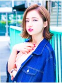 外ハネボブ×ロングバング