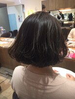 ネオリーブニコ 大井町店(Neolive Nico) ボブ　外国人風カラー　ダークアッシュ