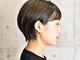 ジャイロヘア(gyro hair)の写真/【定番ショートで実感できる圧倒的技術】トップクラスのカットで再現されたお洒落ショートが季節を彩る♪