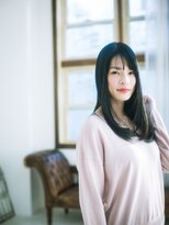 サロン ド テール(salon de TERRE)&nbsp;シンプル黒髪ストレート【TERRE/千駄ヶ谷・北参道】