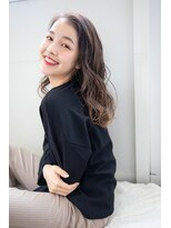 レフラム 獨協大学前店(le:fro:m)&nbsp;『大人かわいい無造作ウェーブ』le:fro:m獨協大学前