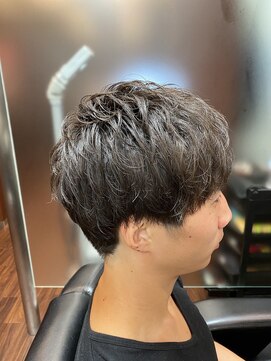 ヒロギンザ 浜松町店(HIRO GINZA) 癖毛風パーママッシュスタイル【理容室/メンズ/浜松町】