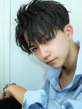 リップスヘアー 銀座(LIPPS hair) 色気漂うセンターパートグランジマッシュ