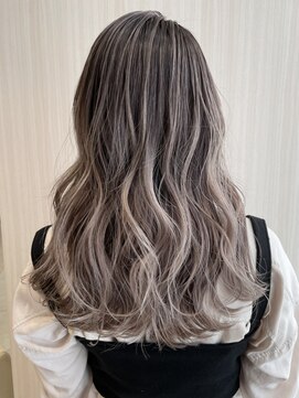 アンジュ グリーンパーク店(ange) エアタッチバレイヤージュ/ホワイトブロンド