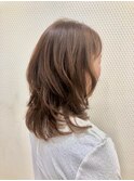 ウルフ/デジタルパーマ/レイヤーカット/くびれ/30代40代50代
