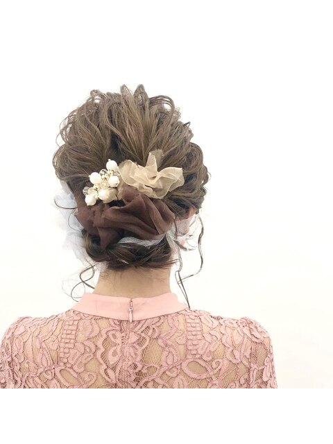 結婚式ヘアアレンジ