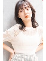 クラン(clan)&nbsp;外ハネボブセクションカラーグラデーションカラーペールベージュ