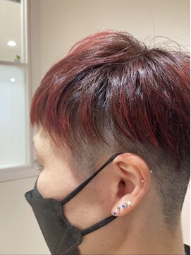 シャンプーボーイ ツーブロックショート