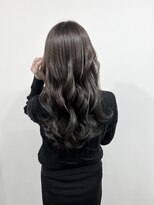 イオエ(ioe)&nbsp;デザインカラー/グランマッシュ/暗めカラー/ミディアムヘア