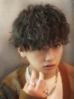 ブリーチ 金沢店(BLEACHi)&nbsp;【BLEACHi】古着男子必見！強め波巻きマッシュ