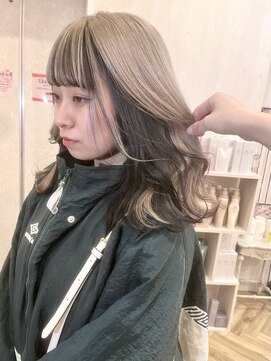 シュガー ヘアアンドネイル 仙台(SUGAR) アンブレラカラー＊ホワイトベージュ