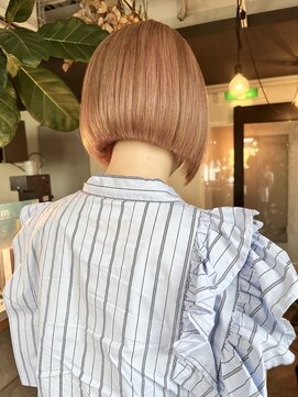 ファボ(favo.) 【favo.】pink beige